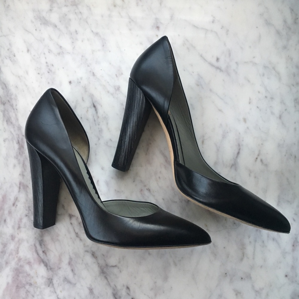 Reed Krakoff Black Leather Pumps Size 40